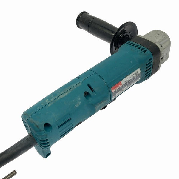 ☆中古品☆makita マキタ 100V アングルドリル DA3010F コード式 コーナドリル コーナードリル 電気ドリル 角ネジ締め 穴あけ124818 - 4