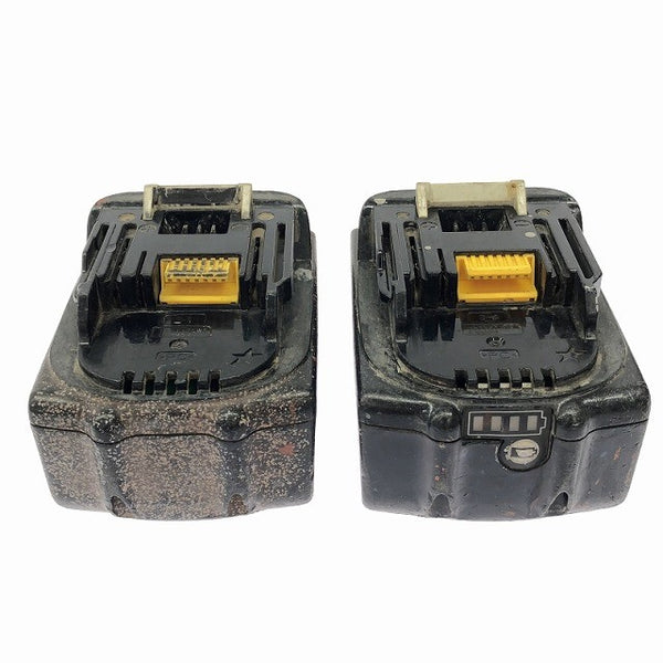 ☆中古品3個セット☆makita マキタ 18V 5.0Ah 純正 リチウムイオンバッテリー2個 BL1850 BL1850B 急速充電器 DC18RF 蓄電池118932 - 7
