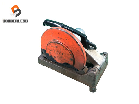 ☆中古品☆makita マキタ 305mm 12型切断機 2414N 美品 砥石付き 高速切断機 高速カッター 金属切断 鉄工用 電動工具117716