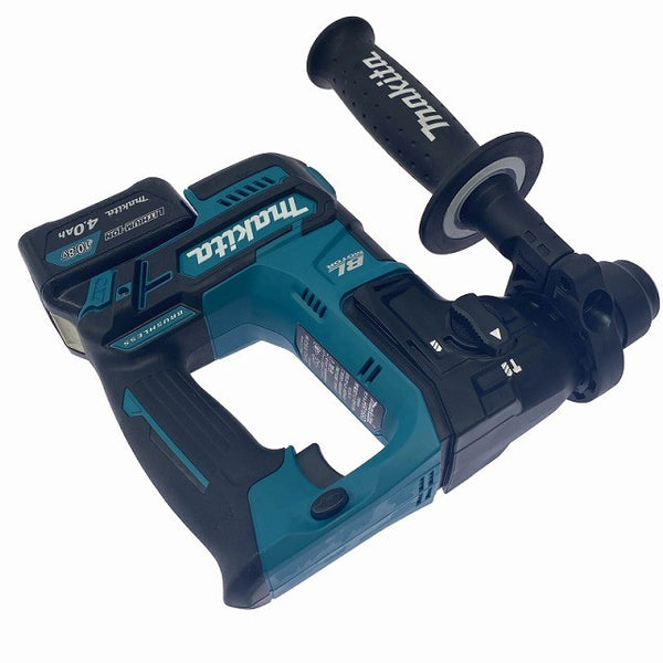 ☆中古美品☆makita マキタ 10.8V 16mm 充電式ハンマドリル HR166D バッテリー1個(4.0Ah) 集じんカップ ケース付 ハンマードリル130928 - 6