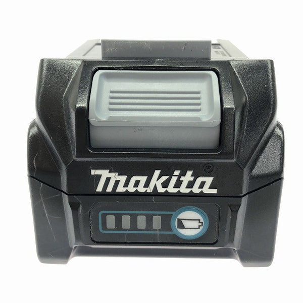 ☆中古品 充電回数3回☆makita マキタ 40Vmax 2.5Ah 純正 リチウムイオンバッテリー BL4025 リチウムイオン電池 蓄電池 充電池129571 - 6