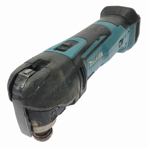 ☆中古品☆makita マキタ 14.4V 充電式マルチツール TM41D 本体+刃 切削 多目的 電動工具135866 - 0