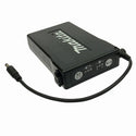 ☆中古品2個セット☆makita マキタ 7.6V 54Wh 充電式ファンジャケット専用バッテリー BL07150B A-68507 ACアダプタ付 空調作業服用132821 - 6