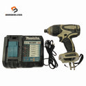 ☆中古品☆makita マキタ 14.4V 充電式4モードインパクトドライバ TP130D 充電器 DC18RF付き 電動工具 日曜大工128492 - 1