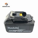 ☆箱グリス無し0回 未使用品☆makita マキタ 18V 6.0Ah 純正 リチウムイオンバッテリー BL1860B 残量表示有 雪マーク 飛行機マーク130647 - 1
