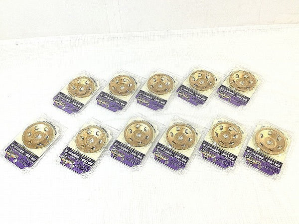 ☆未使用11枚☆SANKYO 三京ダイヤモンド トマックス9 CC-R4 外径100mm 研削用 塗膜剥がし 接着剤はがし ダイヤモンドホイール - 4
