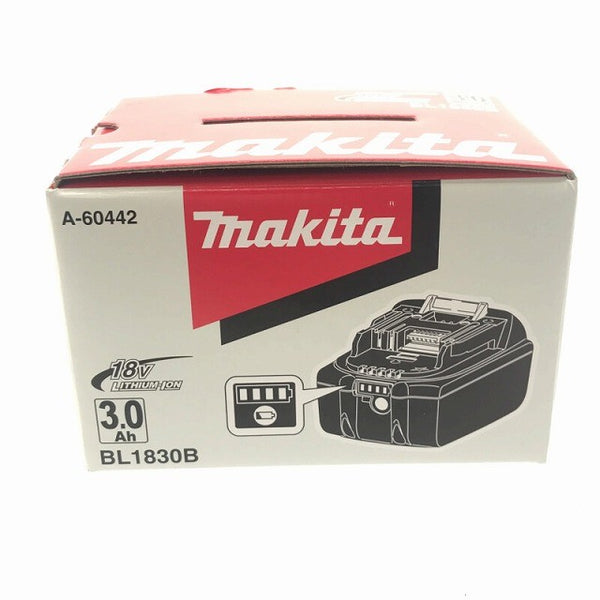 ☆未使用品 3個セット☆makita マキタ 18V 3.0Ah 純正 リチウムイオンバッテリー BL1830B 3個 残量表示付 リチウムイオン電池 コメントあり136931 - 10