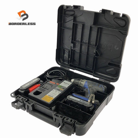 ☆中古品☆Panasonic パナソニック 14.4V 充電ドリルドライバー EZ7440 バッテリ2個(3.0Ah 3.1Ah)充電器付 ドライバドリル136873