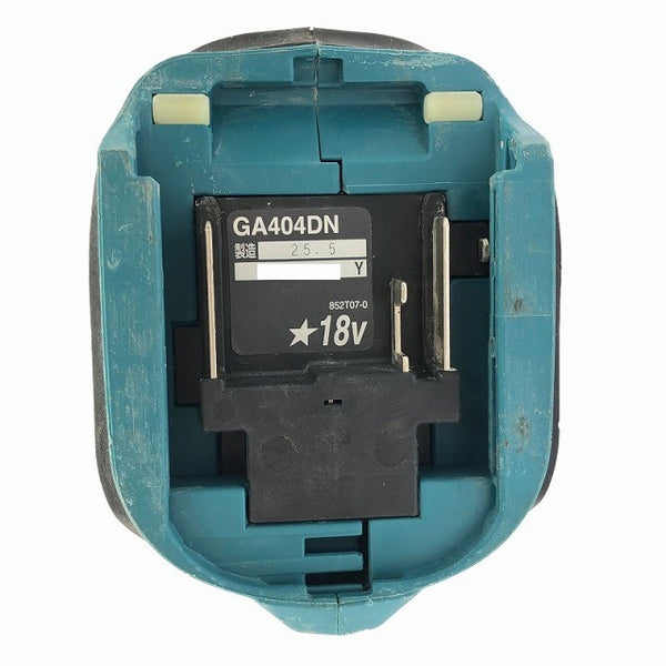 ☆中古品☆makita マキタ 18V 100m 充電式ディスクグラインダー GA404DZN 本体+バッテリー1個(18V6.0Ah) 研磨 サンダー 電動工具135115 - 8