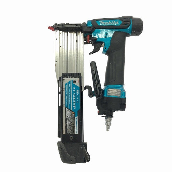 ☆中古品☆makita マキタ 50mm 高圧 ピンタッカー AF502HPM 青 ケース付 ピンネイラ エアピン釘打機 エアピン釘打ち機 エア工具115516 - 8
