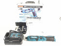 ☆未使用品☆makita マキタ 7.2V 充電式ペンインパクトドライバー TD022DSHX 青/ブルー バッテリ2個(1.5Ah) 充電器 ケース付130967 - 3