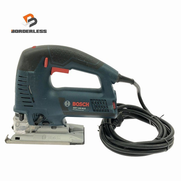 ☆中古品☆BOSCH ボッシュ 100V 電子スーパージグソー GST140BCE コード式 電気のこぎり 電動ノコギリ 木工用 切断機136680 - 1