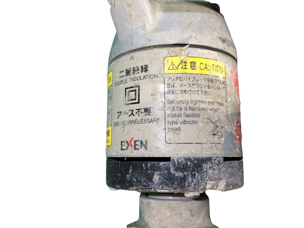 ☆中古品☆EXEN エクセン コンクリートバイブレータ E28FPA 軽便バイブレータ ベビーフレキ フレキ長さ1.0m129849 - 5