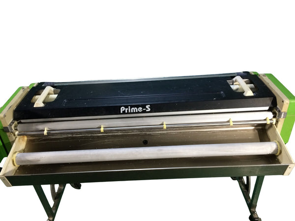 ☆中古品 コメント必読☆ KYOKUTO 極東産機 100V 自動糊付け機 Prime-S 本体+スリッター+パーツ クロス 壁紙131010 - 9