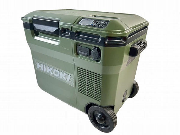 ☆極美品☆HIKOKI ハイコーキ コードレス冷温庫 UL18DC フォレストグリーン バッテリー(BSL36B18X) 充電器 アダプター付き 保冷温庫112483 - 2