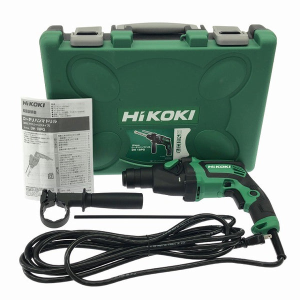 ☆未使用品☆ HiKOKI ハイコーキ 100V 50/60Hz 18mm ロータリハンマドリル DH18PG 電動工具 ハンマードリル138672 - 3