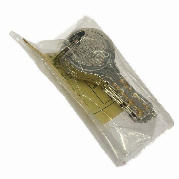 ☆未使用3個セット☆AGENT エージェント ディンプル取替用シリンダー LS5-BH シルバー ディンプルキー5本付 美和ロック対応129580 - 9