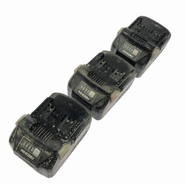 ☆中古品3個セット☆HiKOKI ハイコーキ 36V マルチボルトバッテリー BSL36A18×3 蓄電池 リチウムイオンバッテリー135050 - 2