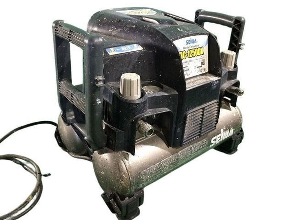☆中古品☆SEIWA 精和産業 セイワ ハンディーコンプレッサー HC-1250DX 一般圧2口 エアーツール 塗装 電動 エアコンプレッサー113649 - 3