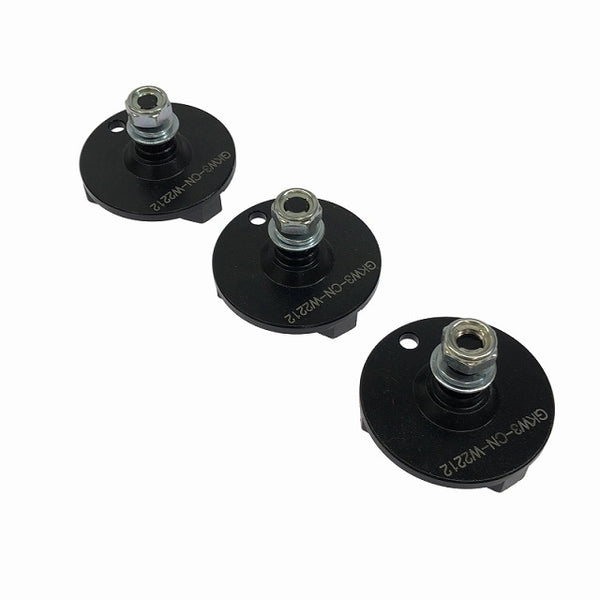 ☆長期保管品☆紅蓮 床研削機カッター GKW3-CN-W2212 フロアダイヤスタンダード 3個入/箱 ディスク - 5