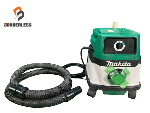 ☆中古品☆makita マキタ 100V 乾湿両用 集じん機 M442 ホース＋ノズル付 吸水6L 集塵8L 集塵機 掃除機 バキュームクリーナー131494