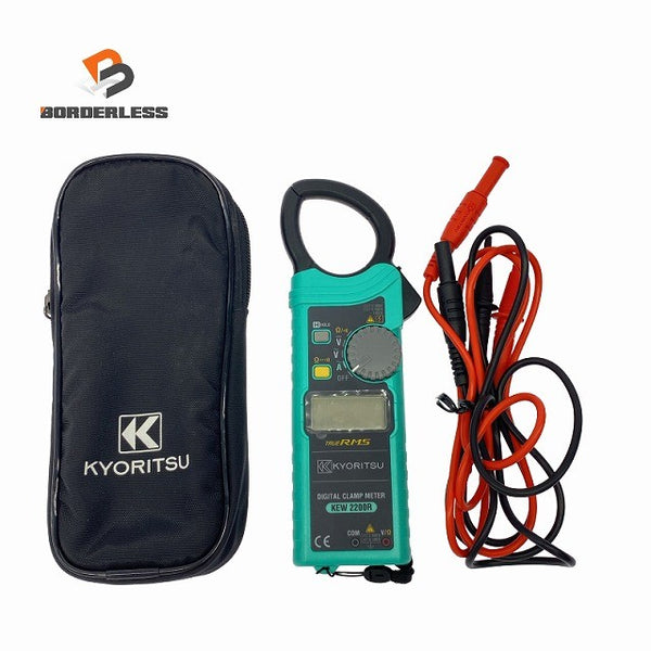 ☆中古品☆KYORITSU 共立電気計器 交流電流測定用 クランプメーター KEW 2200R 小型 デジタルクランプメーター クランプテスター131391 - 1