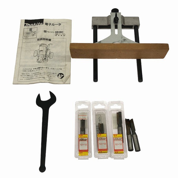 ☆美品☆makita マキタ 100V 電子ルーター 3612C コード式 トリマー 木材加工 切削 電動工具 日曜大工 DIY134922 - 10