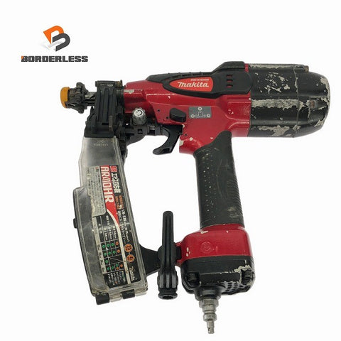 ☆比較的綺麗です☆makita マキタ 高圧エアビス打ち機 AR410HR ビス打機 釘打機 釘打ち機 エアーツール エア工具137091