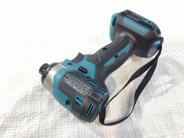 ☆未使用品☆ makita マキタ 18V 充電式インパクトドライバ TD173DZ 青/ブルー 本体+パーツ118301 - 4