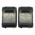 ☆中古品3点セット☆makita マキタ 40Vmax 2.5Ah 純正 リチウムイオンバッテリー2個 BL4025 急速充電器 DC40RA リチウムイオン電池134006 - 9