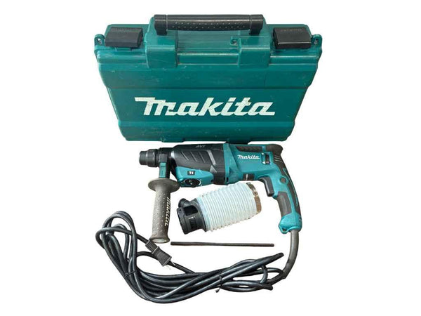 ☆中古品☆makita マキタ100V 26mm ハンマドリル HR2631F ケース付 コード式 ハンマードリル 穴あけ 斫り - 3