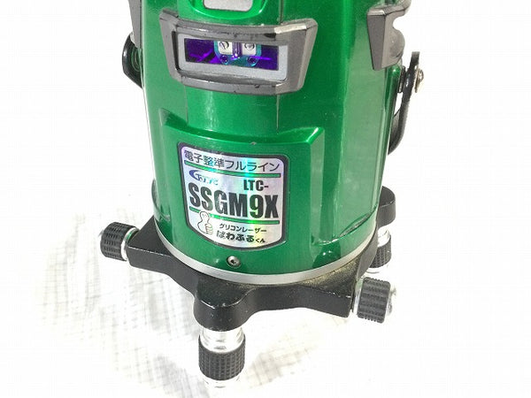 ☆中古品☆LTCテクノ販売 グリーンレーザー墨出し器 LTC-SSGM9X 本体＋ACアダプタ付 グリンレーザー墨出し機 光学測定器106074 - 8