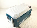 ☆中古品☆makita マキタ 40Vmax/18V/100V 充電式保冷温庫 CW001G 青 本体＋ACアダプタ付 コードレス冷温庫 アウトドア キャンプ134573 - 2