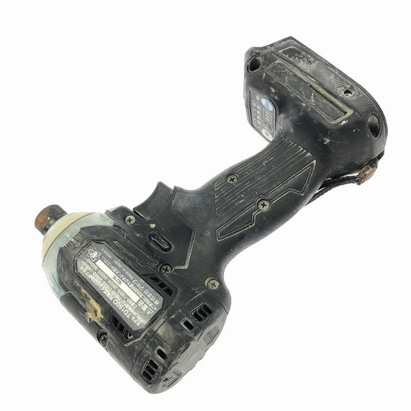 ☆中古品☆makita マキタ 14.4V 充電式インパクトドライバー TD160D 黒/ブラック 本体のみ コードレス バッテリー式120209 - 5