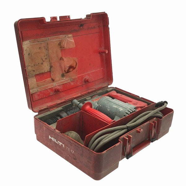 ☆中古品☆HILTI ヒルティ 100V ハンマードリル TE17 ケース付 コード式 ハンマドリル 穴あけ 穿孔117711 - 2