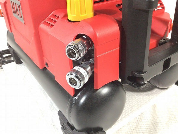 ☆未使用品☆MAX マックス 常圧/高圧 スーパーエアコンプレッサー AK-HL1310E 赤/レッド AIモード Bluetooth搭載 エアーツール113404 - 7