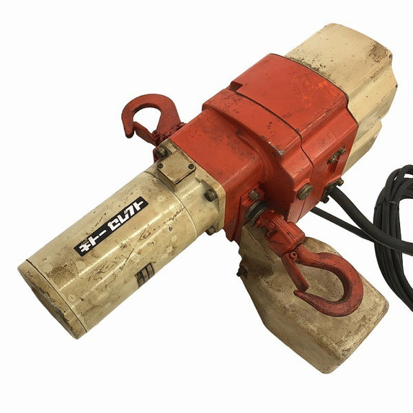 ☆中古品☆ KITO キトーセレクト 240Kg 電動チェーンブロック ED2B137948 - 2