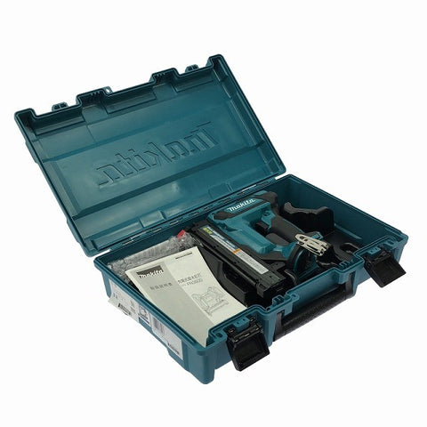 ☆美品☆makita マキタ 18V 35mm 充電式面木釘打機 FN350DZK 本体＋ケース付 コードレス フィニッシュネイラ 仕上釘打機118766 - 0