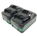 ☆美品2個セット☆HiKOKI ハイコーキ 36V 4.0Ah 純正 マルチボルトバッテリー BSL36B18X リチウムイオンバッテリー 蓄電池118594 - 3