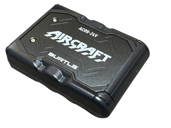 ☆未使用品 2個セット☆BURTLE バートル エアークラフトリチウムイオンバッテリー AC09 マットブラック 空調作業服用バッテリー133558 - 3