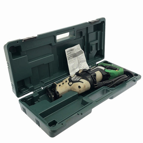 ☆中古品☆HiKOKI ハイコーキ 100V 電子セーバソー CR13VBY2 ケース付 コード式 セーバーソー レシプロソー 切断機135693 - 0
