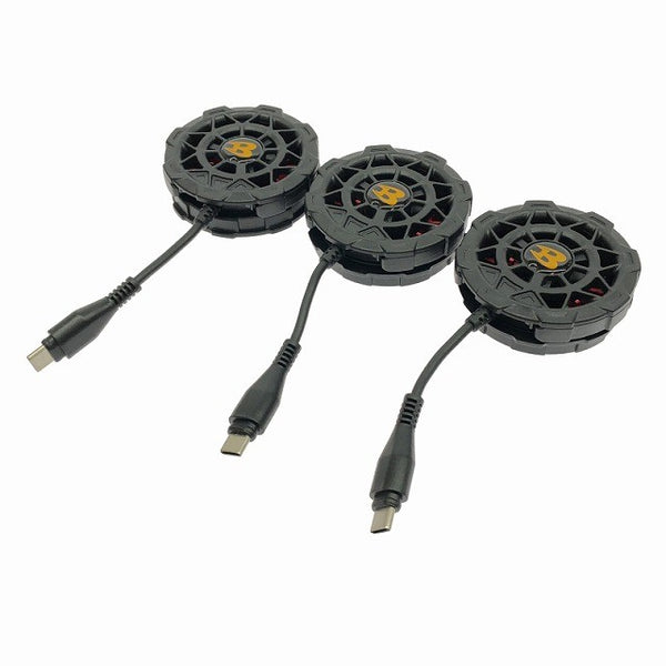 ☆中古美品☆BURTLE バートル 20V アイスクラフト 氷冷ペルチェベスト セット IC101 ベスト バッテリー ファン付 フリーサイズ135083 - 3