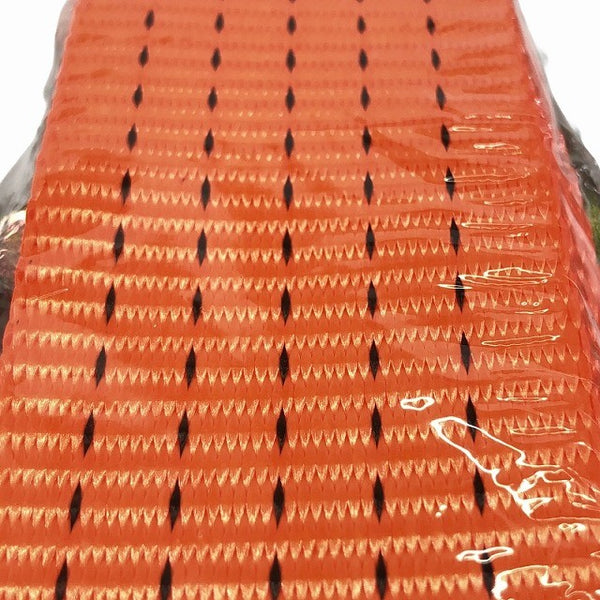 ☆未使用品2本セット☆2インチ アンダーリフト用 ラチェットタイダウン 荷物固定ベルト 固縛 ストラップ 搬送 レッカー車 トラック118160 - 9