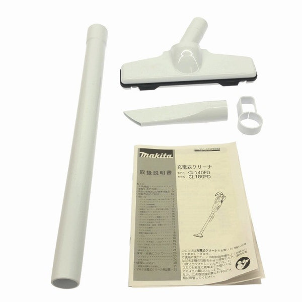 ☆極美品☆makita マキタ 14.4V 充電式クリーナ CL140FD ノズル 説明書付118808 - 10