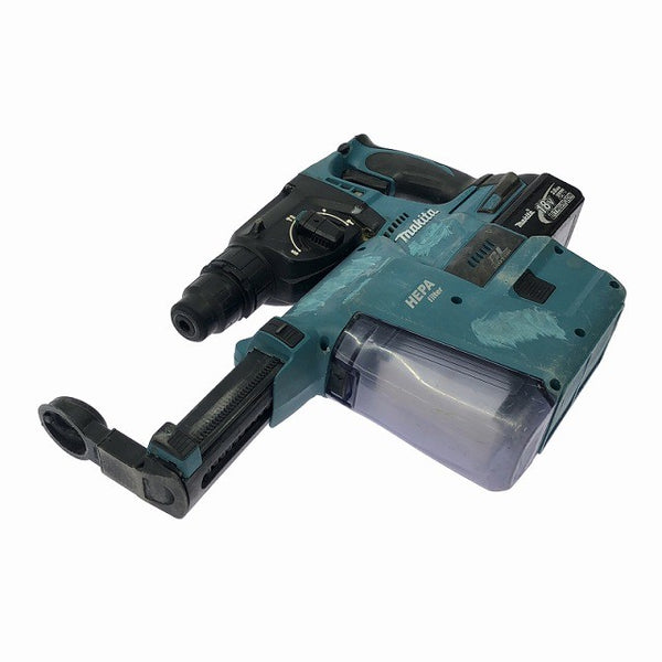 ☆中古品☆makita マキタ 18V 充電式振動ドライバドリル HP458DRFX バッテリー2個（18V3.0Ah)充電器 ケース コードレス126476 - 4
