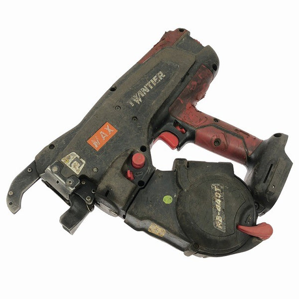 ☆中古品☆MAX マックス 14.4V 充電式鉄筋結束機 ツインタイア RB-440T 充電器 ケース付 ツインタイヤ コードレス 鉄筋工事137860 - 5