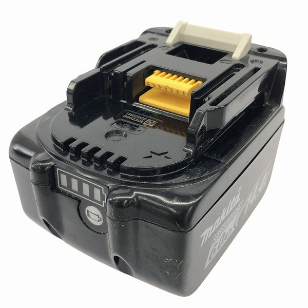 ☆比較的綺麗☆makita マキタ 14.4V 6.0Ah 純正 リチウムイオンバッテリー BL1460B 残量表示付 リチウムイオン電池 蓄電池 充電池132003 - 4
