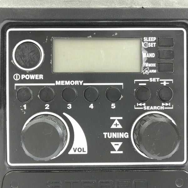 ☆中古品☆HITACHI 日立工機 14.4V /18V コードレスラジオ UR18DSL2 本体＋ACアダプタ付 現場ラジオ 作業ラジオ ポータブルラジオ70235 - 6