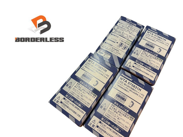 ☆未使用品 4個☆ Panasonic パナソニック LED 埋込逆位相調光スイッチC WTA575831H ほたるスイッチ 他1 - 1