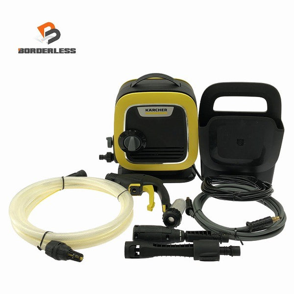 ☆比較的綺麗☆KARCHER ケルヒャー 100V 家庭用 高圧洗浄機 K Mini ホース＋ガン＋ノズル付 洗車137197 - 1